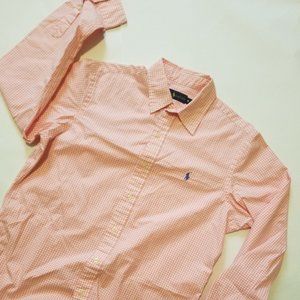 Polo RL Button up Pink
